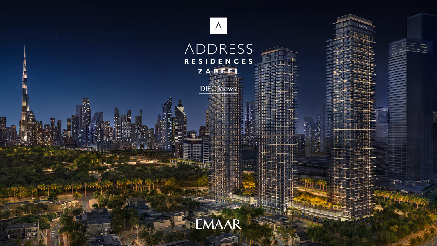 Apartment mit 1 Schlafzimmer | Address Residences Zabeel | Off-Plan
